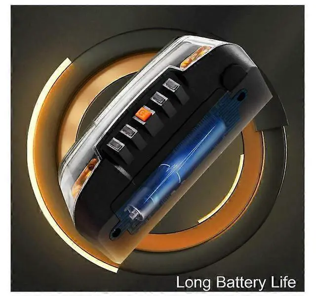 Alt view image 4 of 5 - EcocleanpathSmart Bike Tail Light with Remote Control, Turn/Brake Sensing, USB Rechargeable, Waterproof LED Safety Light (Black)