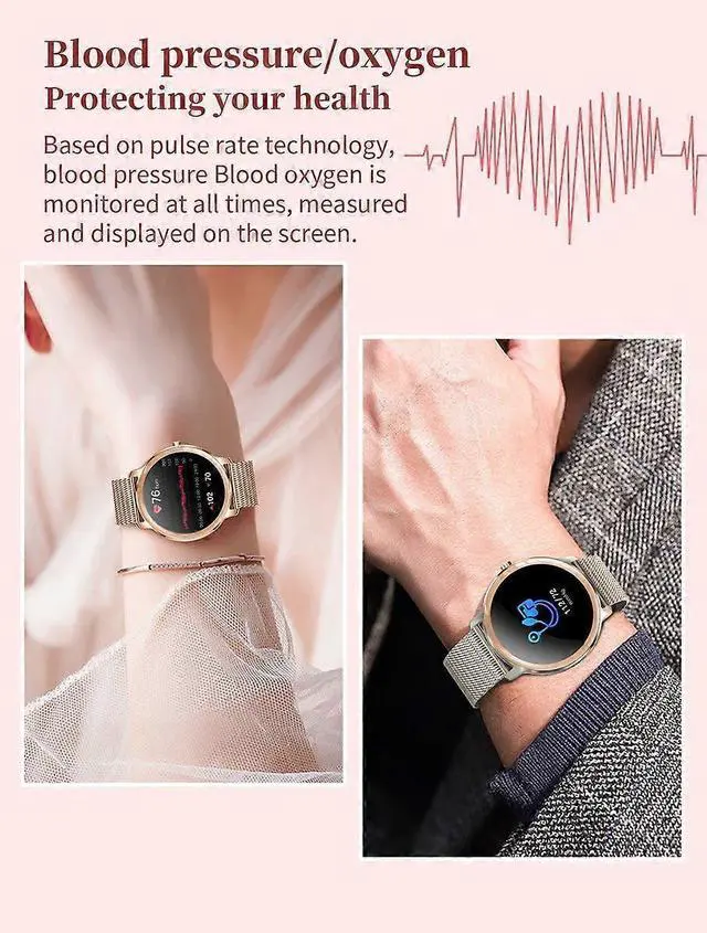 Alt view image 5 of 5 - Ecocleanpath R18Pro Smart Watch 1.2" IPS Display, 30 Sports Modes, Health Tracking, IP68 Waterproof