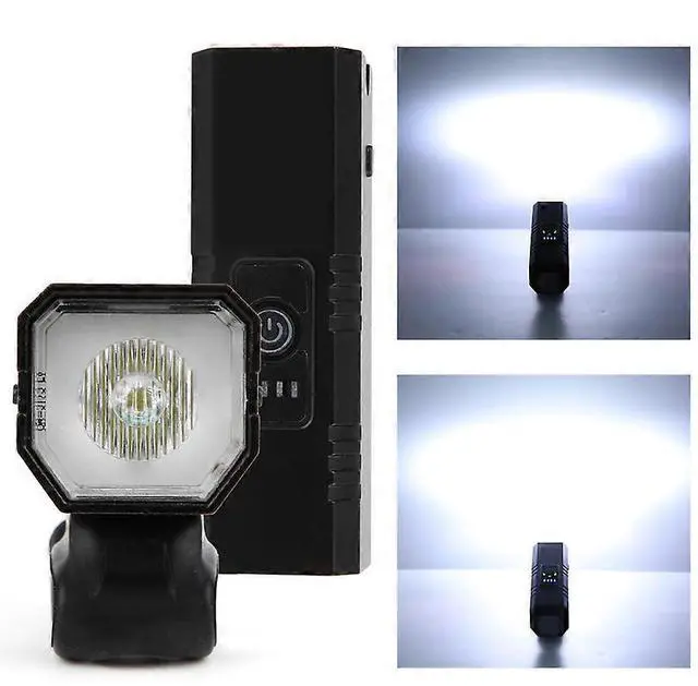 Alt view image 4 of 5 - EcocleanpathUSB Rechargeable LED Bike Headlight - 23H Runtime, Aluminum Alloy, Black | Mountain & Road Bicycle Light