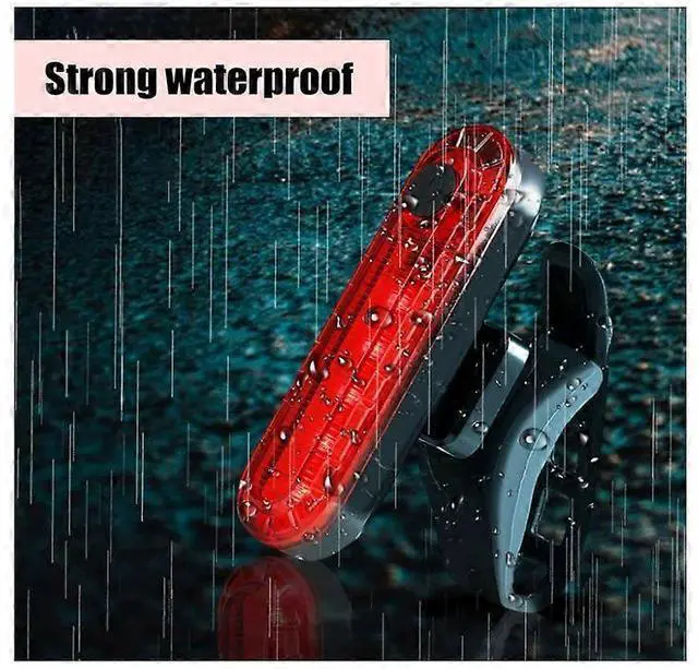 Alt view image 5 of 5 - Ecocleanpath2-Pack Ultra Bright LED Bike Tail Light, 4 Mode Waterproof Rear Bicycle Light (Red)