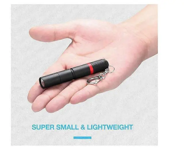 Alt view image 4 of 5 - Ecocleanpath Black XPE LED Pen Flashlight - IP67 Waterproof, Portable Light for Emergency & Outdoor