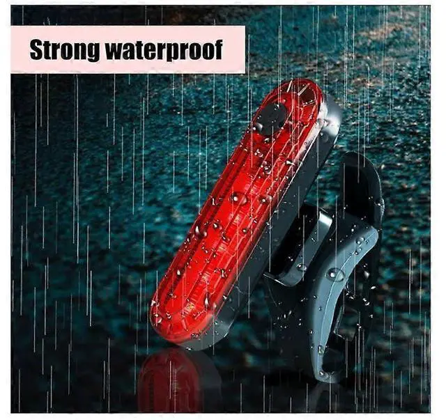 Alt view image 5 of 5 - Ecocleanpath2-Pack Ultra Bright LED Bike Tail Light, 4 Mode Waterproof Rear Bicycle Light (White)