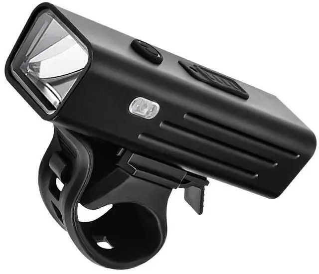 Main image of EcocleanpathSmart Light Sensing Bike Headlight - USB Rechargeable, 4 Modes, Waterproof Front Light for Night Cycling (Black)