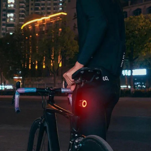 Alt view image 5 of 5 - EcocleanpathSmart Bike Tail Light with Auto On/Off Vibration Sensor, 5 Modes & Brake Sensing for Night Cycling Safety