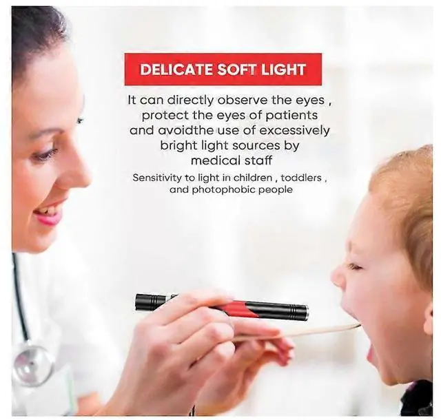 Alt view image 3 of 5 - Ecocleanpath USB Rechargeable LED Pen Light 2 Pack - 500 Lumen, 4 Modes, COB Flashlight (Black)