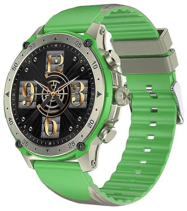 Main image of Ecocleanpath Fitness Smart Watch 1.43" AMOLED, Heart Rate SpO2 Monitor, Bluetooth Calling, 20 Sports Modes, IP67 Waterproof (Green)