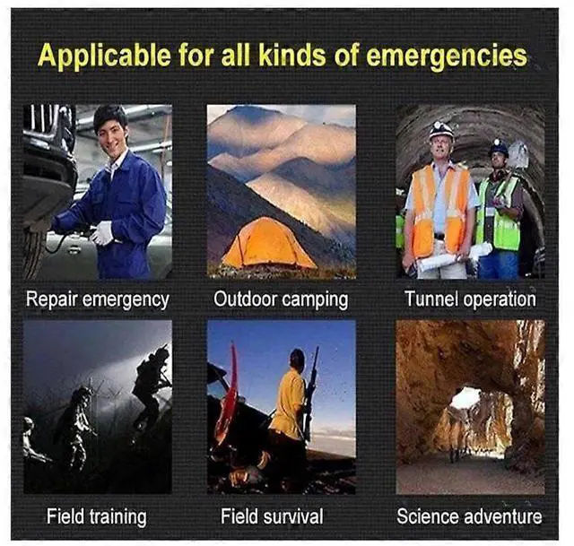 Alt view image 5 of 5 - Ecocleanpath Summarizy Rechargeable LED Flashlight, 500m Beam, IPX7 Waterproof, 12H Runtime for Camping & Outdoor (Gray)