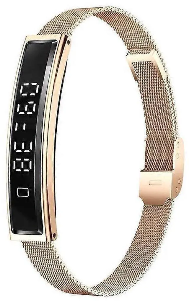 Ecocleanpath Smart Band B3 Fitness Tracker with Call Alerts, Heart Rate & Sleep Monitor - Rose