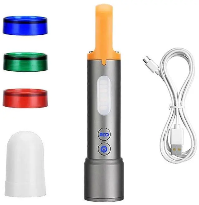 Main image of Ecocleanpath LED Rechargeable Tactical Flashlight, 800 Lumens Zoomable 9 Modes with Side Light & IPX5 Waterproof for Hiking, Camping