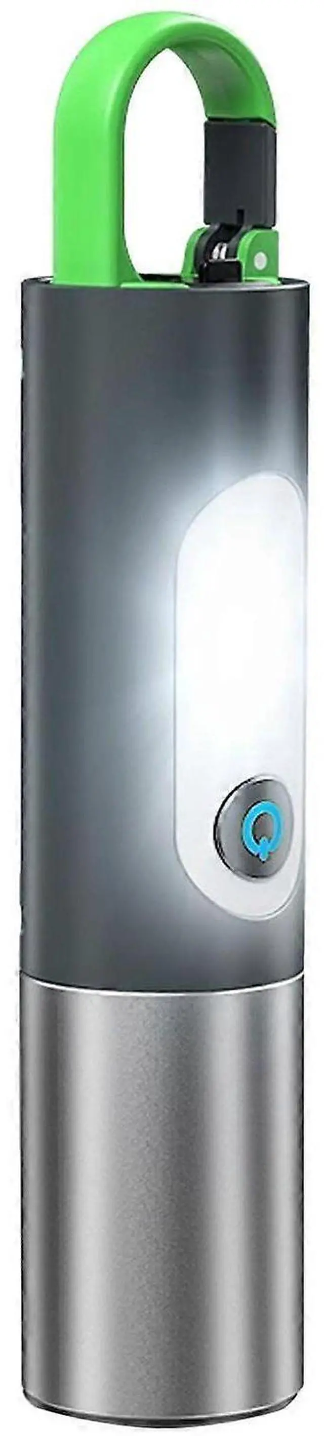 Main image of Ecocleanpath 1500 Lumens Solar Rechargeable Flashlight, IP65 Waterproof LED Torch for Camping & Emergencies (Black)