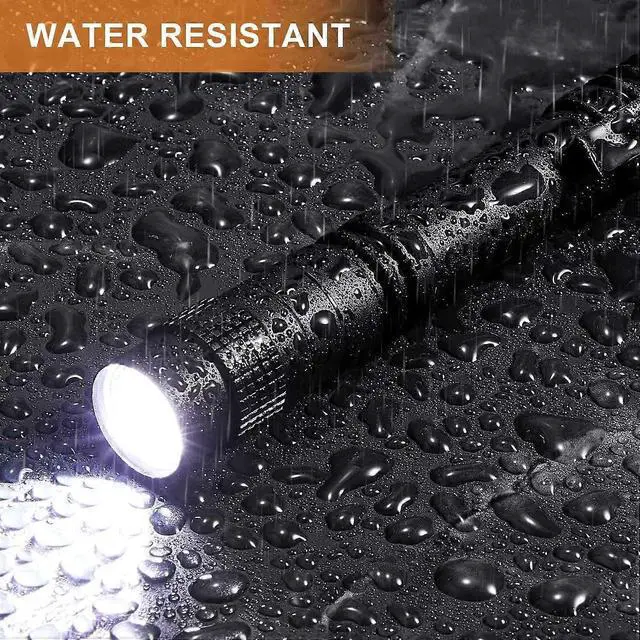 Alt view image 3 of 5 - Ecocleanpath 10-Pack Mini LED Pen Flashlight with Clip - Waterproof Pocket Light for Camping, Emergency & Outdoor Use