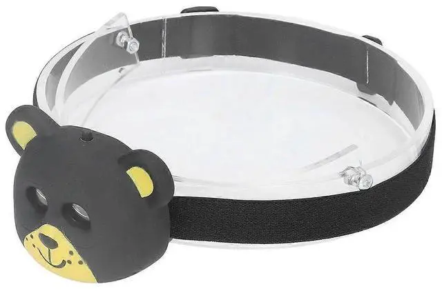 Main image of Ecocleanpath Cute Bear LED Headlamp for Kids - 2 Light Modes, Lightweight Animal Flashlight for Camping & Play