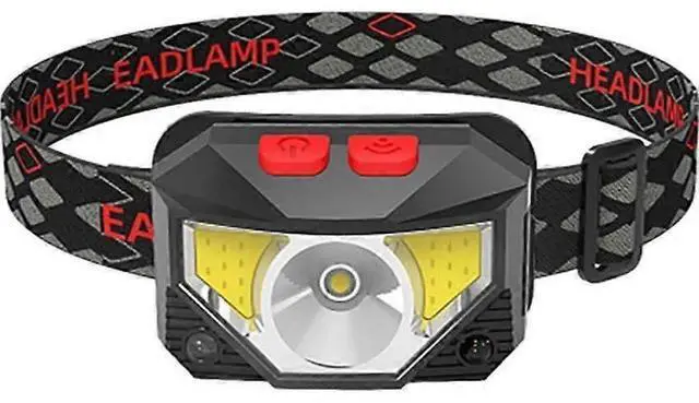 Main image of Ecocleanpath Rechargeable LED Headlamp, 1000 Lumen Ultra-Bright, 8 Modes, Waterproof, Motion Sensor (Black)