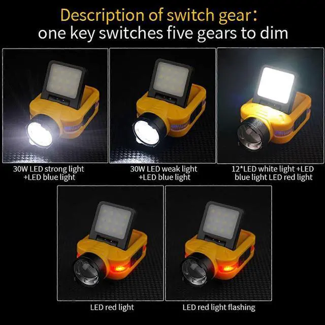 Alt view image 3 of 5 - Ecocleanpath 400 Lumens Rechargeable LED Headlamp with Wave Sensor, Waterproof Hat Light for Hands-Free Use