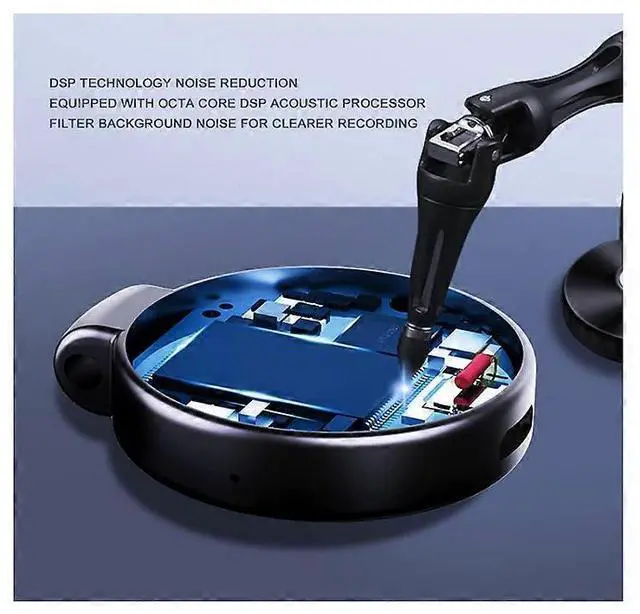 Alt view image 3 of 5 - Ecocleanpath 8GB Black Voice Activated Recorder with Noise Reduction, Keyring MP3 Recorder for Music & Secure Storage