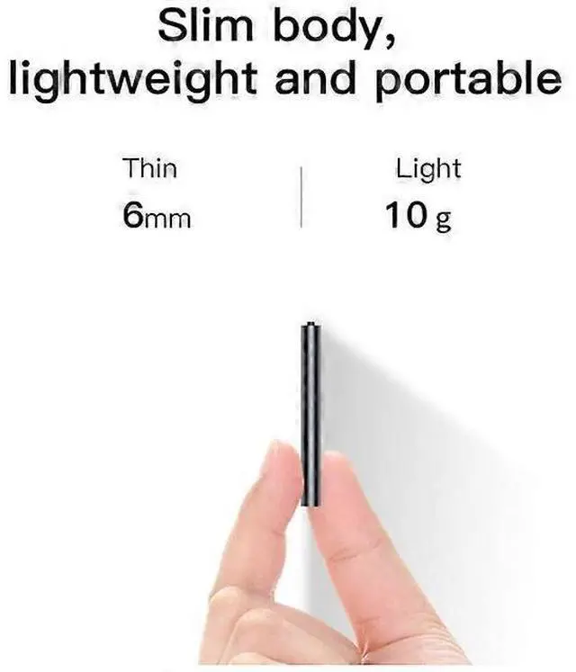 Alt view image 3 of 5 - Ecocleanpath 32GB Mini Voice Recorder, Voice Activated, 15 Days Standby, HD Noise Cancellation, Black