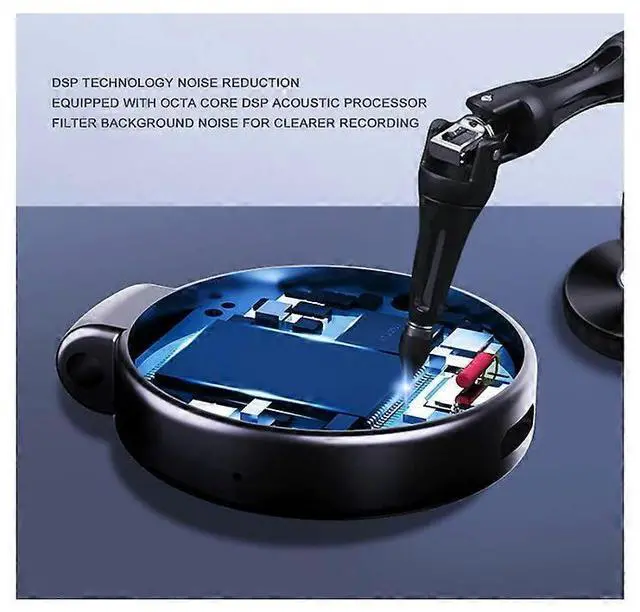 Alt view image 4 of 5 - Ecocleanpath 16GB Mini Keyring Voice Recorder, Noise Reduction & Voice Activated Recording, Portable MP3 Device (Black)