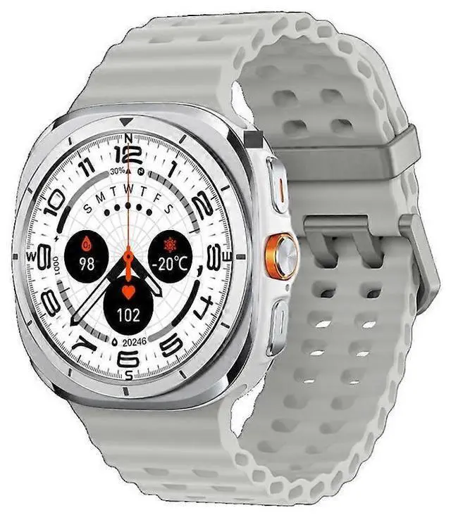 Main image of Ecocleanpath Smartwatch with Bluetooth Calling, Heart Rate Monitor, Blood Oxygen & Sports Tracking, Grey