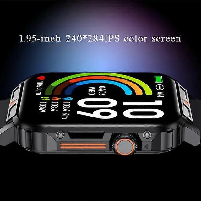 Alt view image 3 of 5 - Ecocleanpath Smart Watch with Bluetooth Calling, Heart Rate & Blood Pressure Monitor, 100+ Sports Modes, White