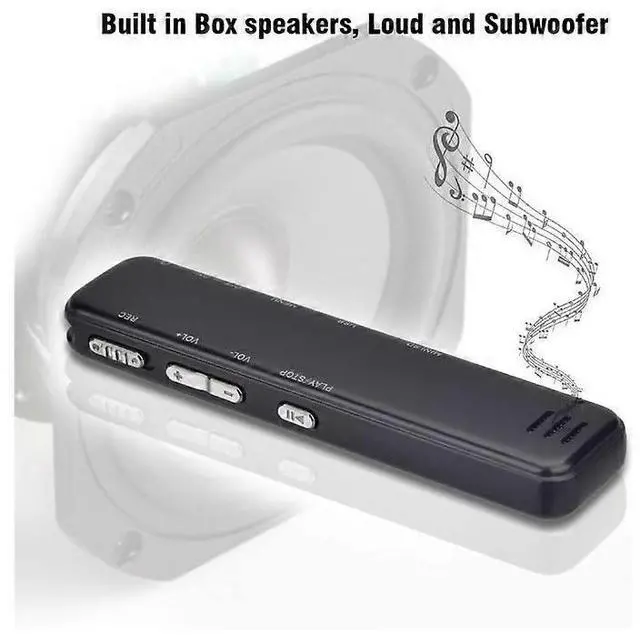 Alt view image 5 of 5 - Ecocleanpath Rofessional 16GB Voice Activated Smart Pen Recorder, Hifi MP3 Player for Lectures & Meetings (Black)