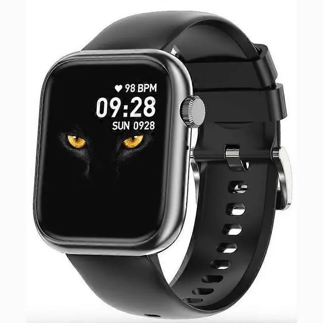 Main image of Ecocleanpath Smartwatch with Bluetooth Calling, 123 Sports Modes, Heart Rate & SpO2 Monitor, 1.83" HD Display (Black)