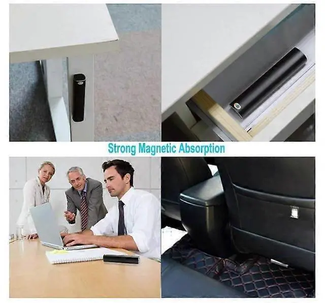 Alt view image 5 of 5 - Ecocleanpath 16GB Magnetic Voice Recorder, 20-Day Battery Life, 450H Recording, Voice Activated, Black