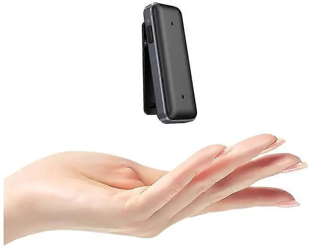 Main image of Ecocleanpath 64GB Voice Recorder with Noise Cancellation, 768H Recording, Rechargeable Dictaphone for Lectures & Meetings (Black)