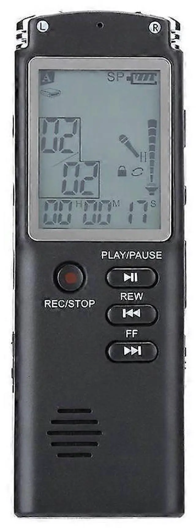 Main image of Ecocleanpath 8GB USB Recording Pen - Professional Digital Audio Recorder with WAV/MP3, Black