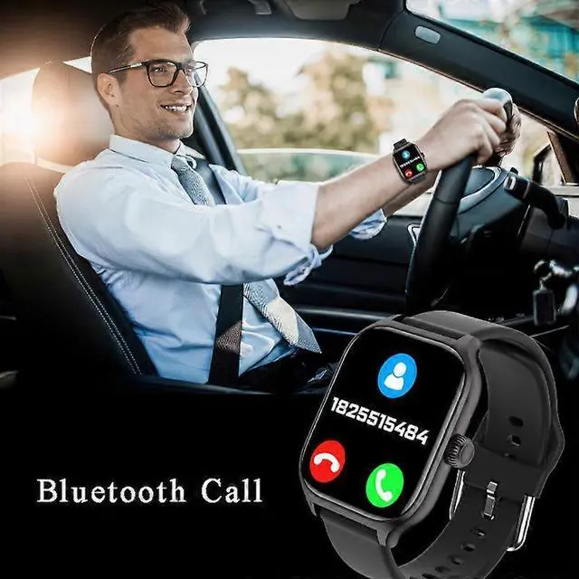 Alt view image 5 of 5 - Ecocleanpath Smartwatch with Bluetooth Calling, Heart Rate & Blood Oxygen Monitor, 2.01" Display, 19 Sports Modes