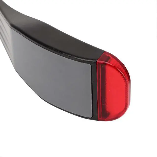 Alt view image 3 of 5 - Ecocleanpath Rechargeable COB Headlamp with Red Tail Light, 3-Level Adjustable, Waterproof for Running & Sports (Black)