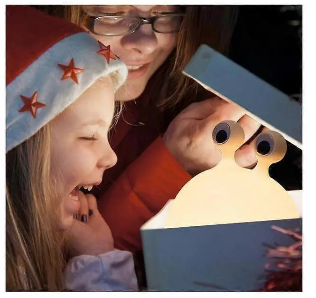 Alt view image 4 of 4 - Ecocleanpath Cute Slug Night Light, USB Rechargeable Soft Silicone Kids Bedside Lamp, White