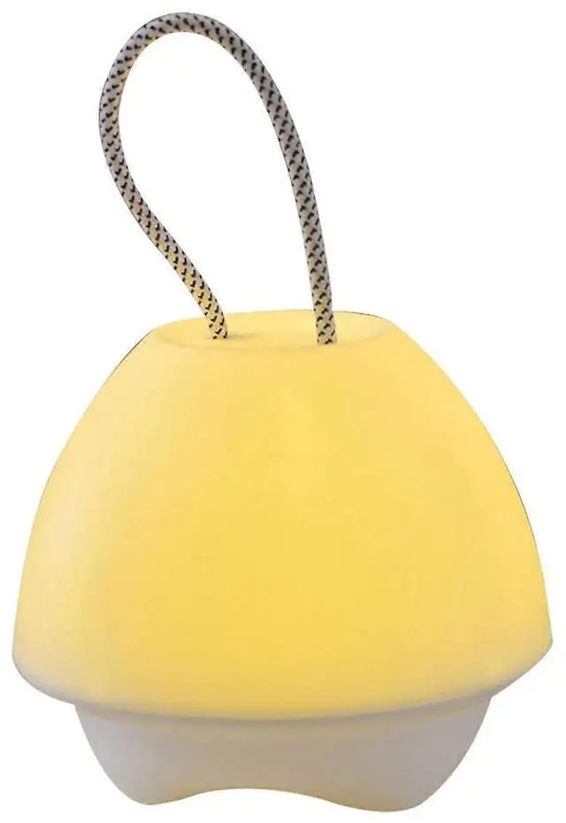 Main image of Ecocleanpath USB Rechargeable LED Desk Lamp, Dual Yellow/White Light, 1600mAh Battery, Portable Night Light for Bedroom