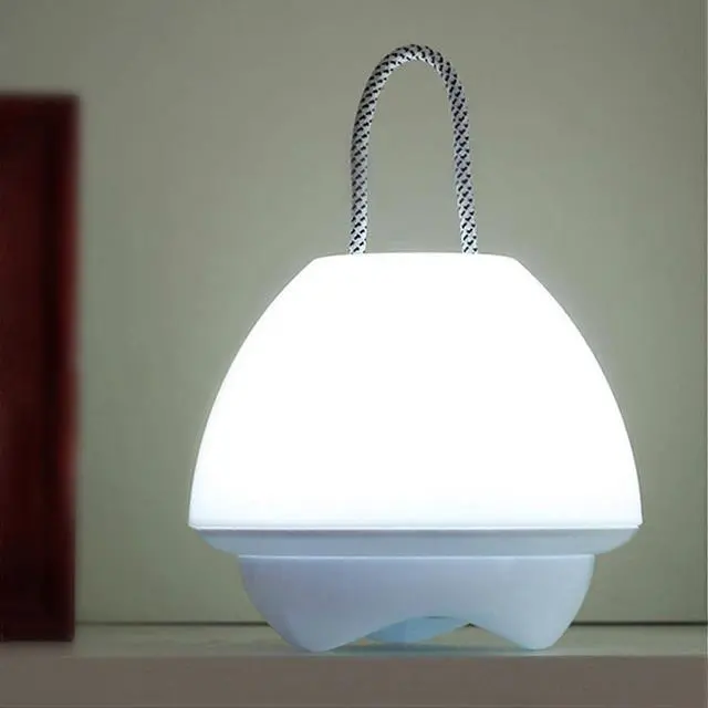 Alt view image 5 of 5 - Ecocleanpath USB Rechargeable LED Desk Lamp, Dual Yellow/White Light, 1600mAh Battery, Portable Night Light for Bedroom