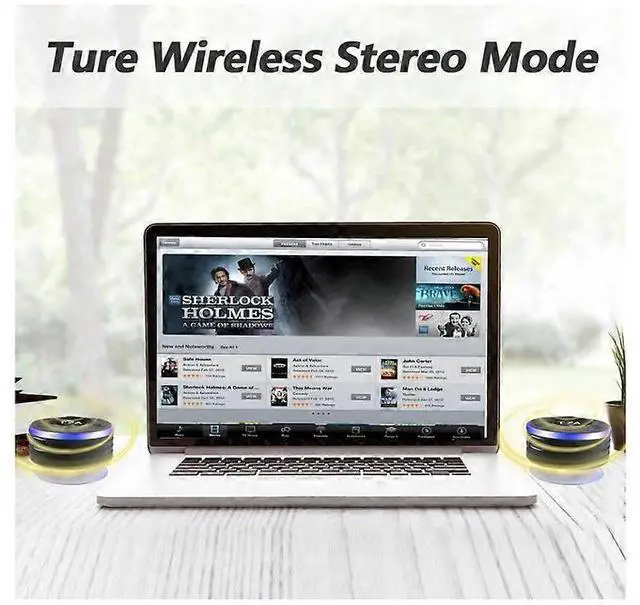 Alt view image 4 of 5 - Ecocleanpath IPX7 Waterproof Bluetooth Speaker with LED Lights & Suction Cup, Portable Mini Speaker for Party, Travel, Beach (Black)