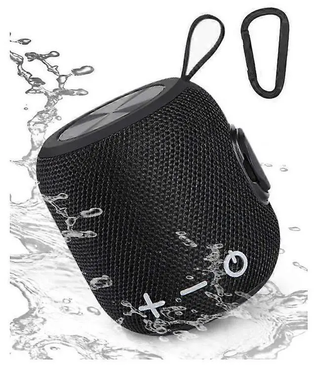 Main image of Ecocleanpath 10W Mini Portable Bluetooth Speaker, 20H Playtime, IPX67 Waterproof, Wireless Stereo Pairing (Black)