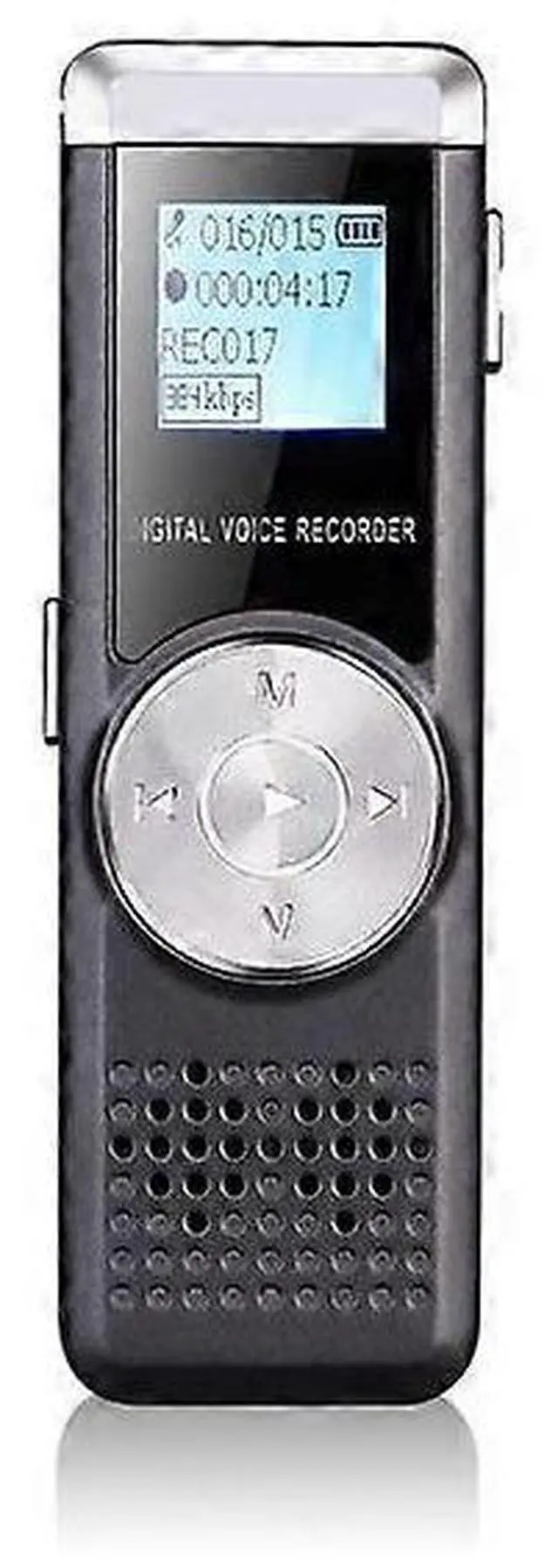 Main image of Ecocleanpath 64GB Grey Voice Activated MP3 Recorder - Portable Digital Audio Recorder for Lectures & Meetings