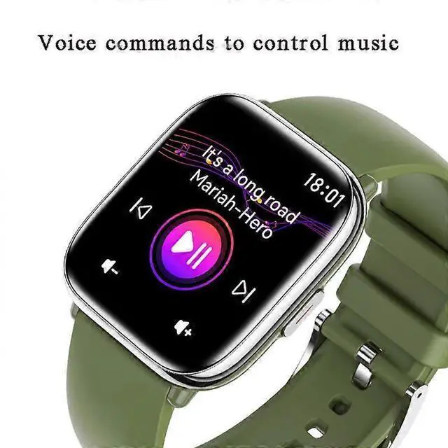 Alt view image 4 of 5 - Ecocleanpath Women's Smart Watch with Blood Pressure & Heart Rate Monitor, 1.75" AMOLED Display, Bluetooth Calling