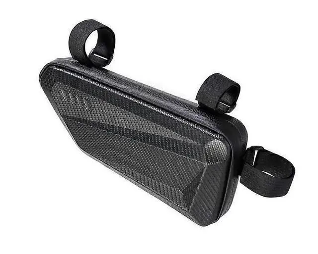 Alt view image 5 of 5 - Ecocleanpath 1.5L EVA Hard Shell Waterproof Bike Triangle Bag | Shockproof Motorcycle/E-Bike Storage