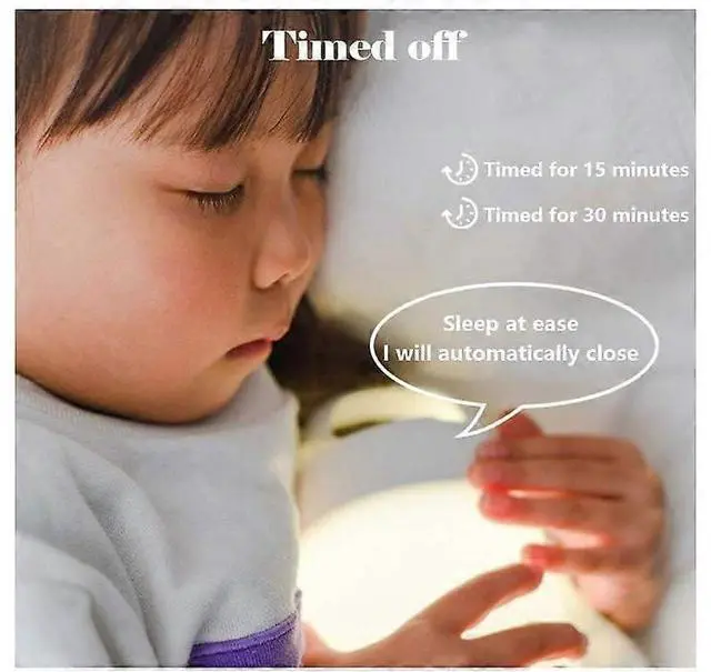 Alt view image 5 of 5 - Ecocleanpath USB Rechargeable LED Touch Night Light for Kids - Adjustable Brightness & Color, Portable Handle Design