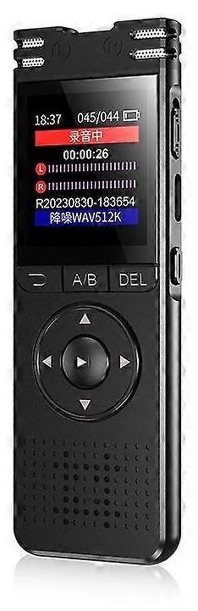 Main image of Ecocleanpath 64GB Voice Activated Recorder with Playback - HD Recording for Lectures, Meetings, Password Protected