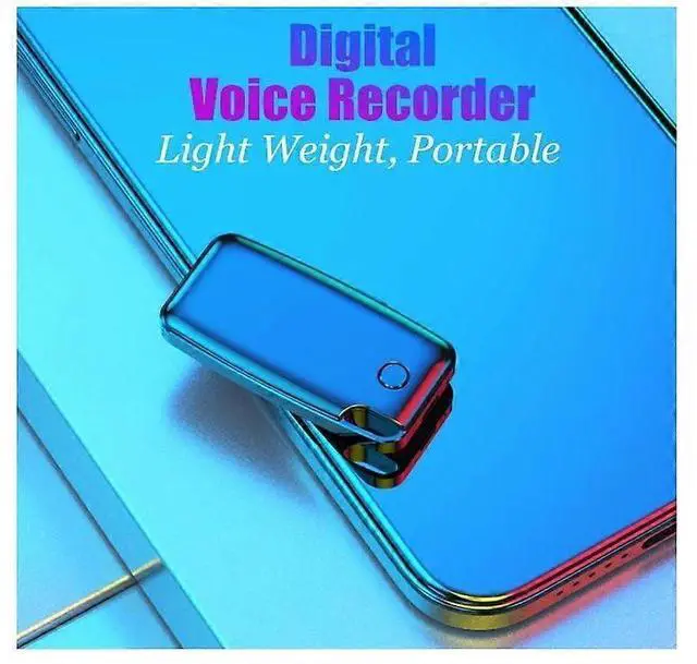 Alt view image 5 of 5 - Ecocleanpath 32GB Voice Activated Recorder, 352H Capacity & 30H Battery, Portable Digital Audio Recorder (Black)