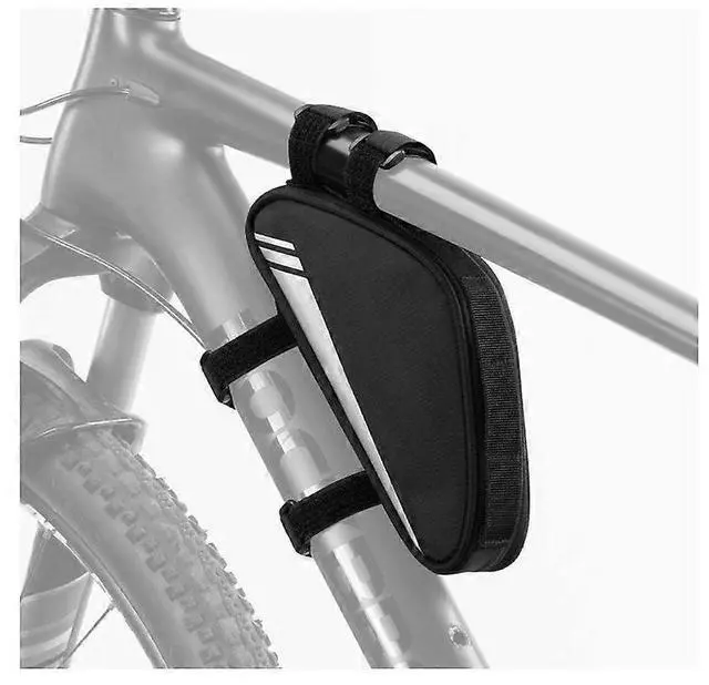 Main image of Ecocleanpath 0.7L Triangle Bike Frame Bag - Aero Tool Pouch for Road & Mountain Bicycles (Black)