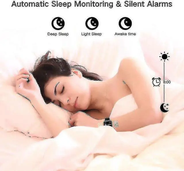 Alt view image 3 of 5 - Ecocleanpath P221026 Smartwatch: Heart Rate Monitor, 8 Sport Modes, IP67 Waterproof, 1.4" Touch Screen