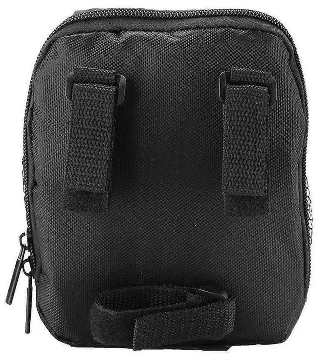 Alt view image 4 of 4 - Ecocleanpath Waterproof Bike Handlebar Bag with Reflective Stripes - Quick Release Frame Pouch for Road & MTB (Black)