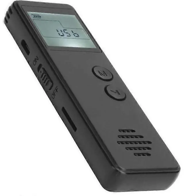 Alt view image 3 of 5 - Ecocleanpath Mini Digital Voice Recorder with Noise Reduction, MP3 Player & U-Disk Function, Portable Audio Recorder (Black)