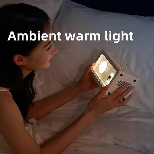 Alt view image 4 of 5 - Ecocleanpath Astronaut Bluetooth Speaker with Bass & Lights - Mini Gift for Girls & Kids (Black)