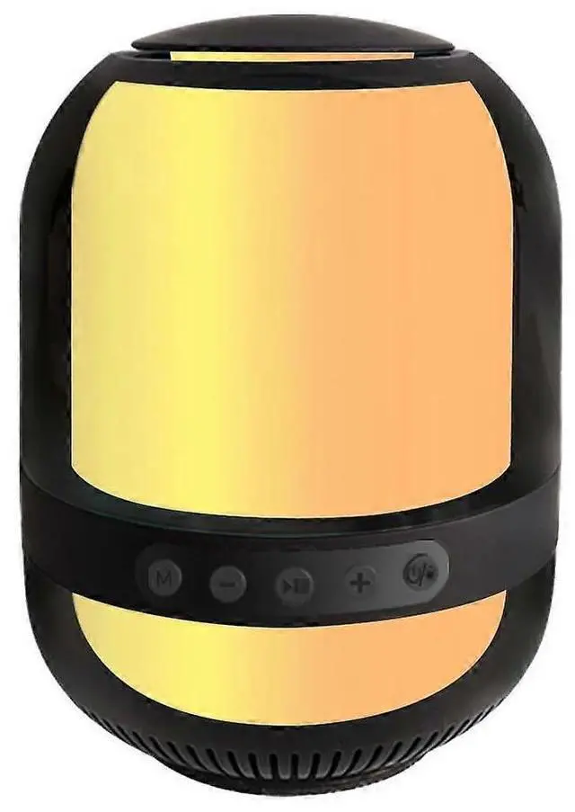 Main image of Ecocleanpath Portable Bluetooth Speaker with RGB Lights, TWS Pairing & Mic - 8H Playtime for Home & Outdoors (Black)