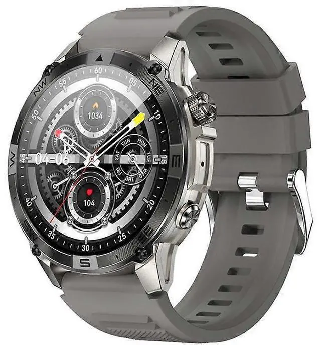 Main image of Ecocleanpath Smartwatch with Heart Rate, GPS, Bluetooth Calling, 1.43" AMOLED, 60+ Sports Modes (Grey)