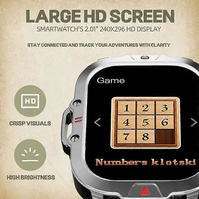 Alt view image 2 of 5 - Ecocleanpath Smartwatch with Bluetooth Calling, 100 Sports Modes, Heart Rate & Blood Oxygen Monitor, Waterproof (Green)