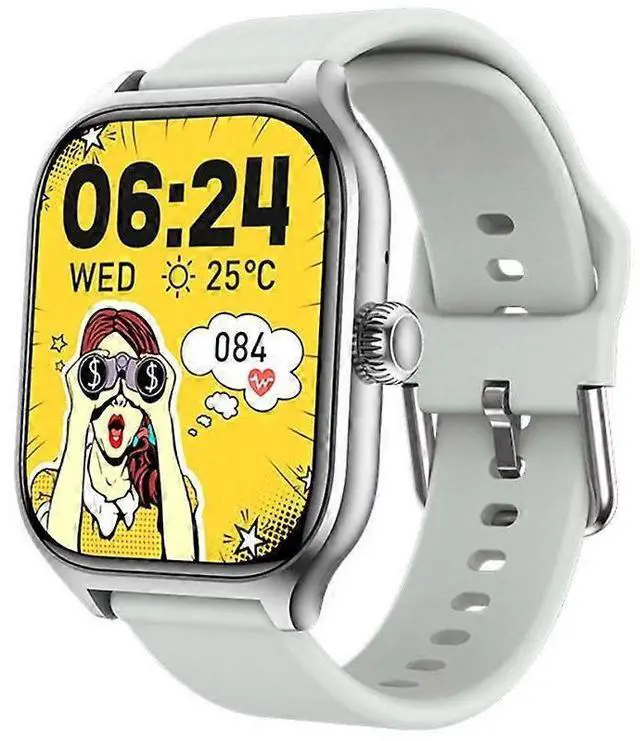 Main image of Ecocleanpath Smartwatch with Heart Rate, Blood Oxygen, BP Monitor, Bluetooth Calling, 2.01" Display, 19 Sports Modes